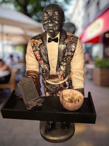 Sculptuur getiteld "Alfred" door Siberil Rey, Origineel Kunstwerk, Hars