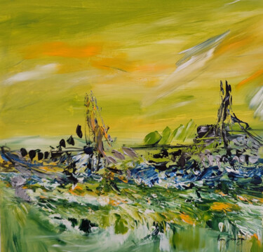 Pintura intitulada "L'état sauvage - ta…" por Âme Sauvage, Obras de arte originais, Acrílico