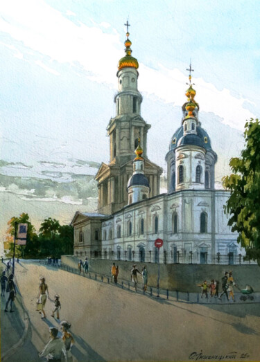 绘画 标题为“Assumption (Uspensk…” 由Олександр Імшенецький, 原创艺术品, 水彩
