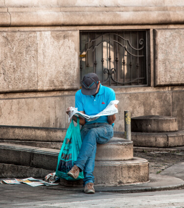 Фотография под названием "RUAS - São Paulo 2" - Bruno Dias, Подлинное произведение искусства, Цифровая фотография