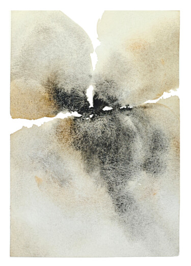 Painting titled "Abstract Macro Art…" by Tani Soul, Original Artwork, Watercolor