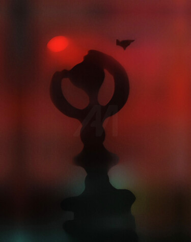 Artes digitais intitulada "Chess battle afterm…" por Hassan Maamoun, Obras de arte originais, Pintura digital