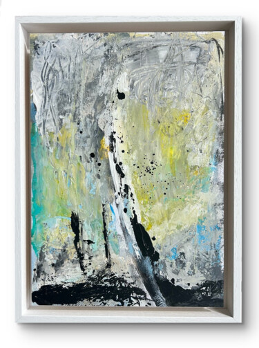 绘画 标题为“Vague noire” 由Michel De L, 原创艺术品, 丙烯