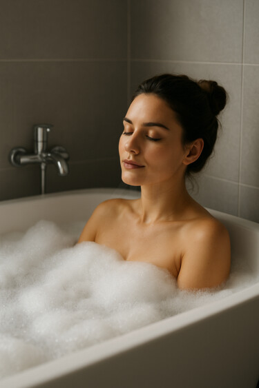 "Kobieta w kąpieli" başlıklı Dijital Sanat Radoslaw Szuprytowski tarafından, Orijinal sanat, 2D Dijital Çalışma