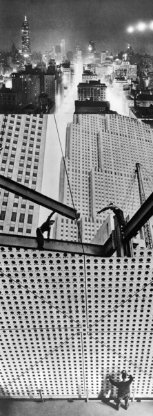 Collages getiteld "Reactor Building Ni…" door Nicolas Bruneaux, Origineel Kunstwerk, Collages