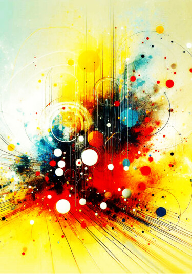 Pintura titulada "Resonanz der Seele…" por Lee Eggstein, Obra de arte original, Acrílico Montado en Bastidor de camilla de m…