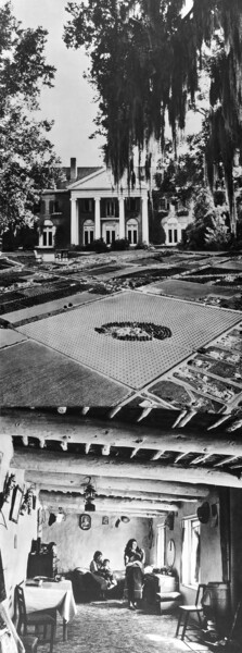 Collages getiteld "Indian Surrounded M…" door Nicolas Bruneaux, Origineel Kunstwerk, Collages