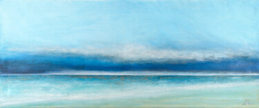 Printmaking titled "Atlantis II" by Peter Stahr, Original Artwork, Digital Print Mounted on Wood Stretcher frame