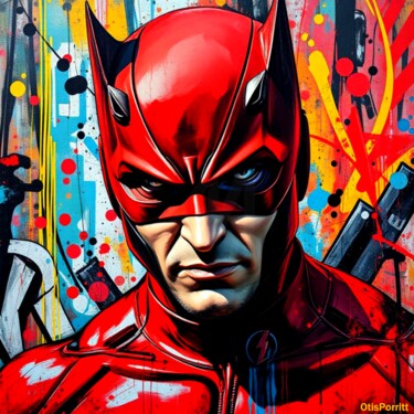 "THE DEVIL IN RED-3" başlıklı Dijital Sanat Otis Porritt tarafından, Orijinal sanat, 2D Dijital Çalışma