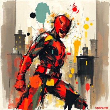 "THE DEVIL IN RED-4" başlıklı Dijital Sanat Otis Porritt tarafından, Orijinal sanat, 2D Dijital Çalışma