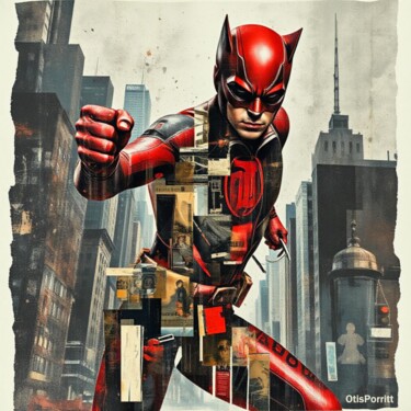 "THE DEVIL IN RED-5" başlıklı Dijital Sanat Otis Porritt tarafından, Orijinal sanat, 2D Dijital Çalışma