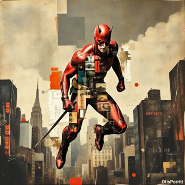 "THE DEVIL IN RED-6" başlıklı Dijital Sanat Otis Porritt tarafından, Orijinal sanat, 2D Dijital Çalışma