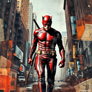 "THE DEVIL IN RED-7" başlıklı Dijital Sanat Otis Porritt tarafından, Orijinal sanat, 2D Dijital Çalışma