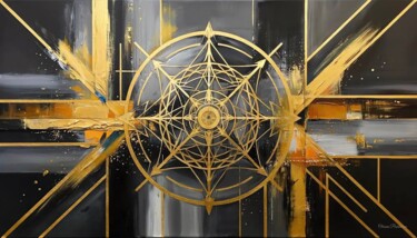 Цифровое искусство под названием "DIGITAL BLACK AND G…" - Оксана Постникова, Подлинное произведение искусства, Изображение,…