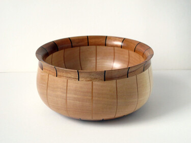 Скульптура под названием "Candy bowl 2" - Victor Utcin, Подлинное произведение искусства, Дерево
