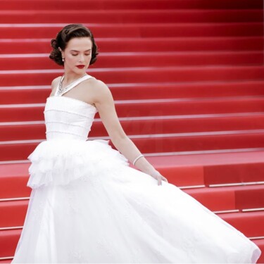 Fotografie getiteld "Zoey Deutch a Canne…" door Gianluca Minchillo, Origineel Kunstwerk, Digitale fotografie