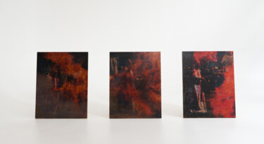 Fotografie mit dem Titel "Tryptique de la Vén…" von Gwénolé Le Gal, Original-Kunstwerk, Holz