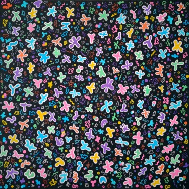 "Motifation #1" başlıklı Tablo Koa tarafından, Orijinal sanat, Akrilik Ahşap Sedye çerçevesi üzerine monte edilmiş