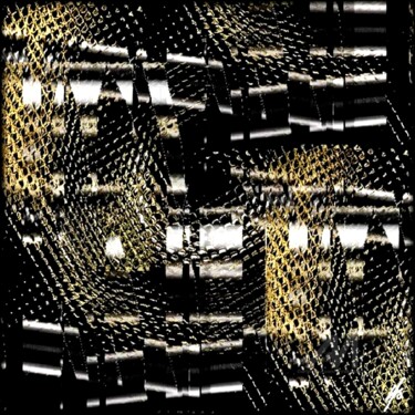 Digitale Kunst mit dem Titel "VARIATION "984" von Christa Kloß, Original-Kunstwerk, 2D digitale Arbeit