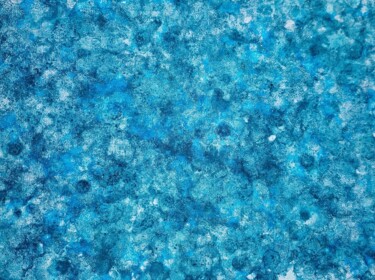Peinture intitulée "Aqua Fortuna #1" par Nolwenn Mayet, Œuvre d'art originale, Aquarelle