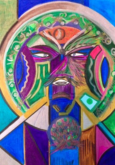 "Le Souffle du Cœur,…" başlıklı Resim Nathalie Bellanger tarafından, Orijinal sanat, Işaretleyici