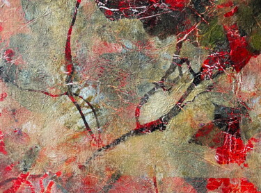 Ζωγραφική με τίτλο "Acer Tree in Autumn…" από Lena Ru, Αυθεντικά έργα τέχνης, Ακρυλικό