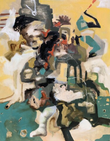 "Apocryphal faces no…" başlıklı Tablo Sopo Simonishvili tarafından, Orijinal sanat, Akrilik