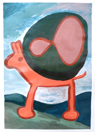 Peinture intitulée "Dear Infinity" par Ivona Schmidt Pelajic, Œuvre d'art originale, Acrylique