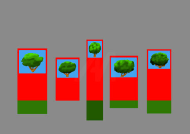 Arts numériques intitulée "A Performance By Tr…" par Gerald Shepherd F.F.P.S., Œuvre d'art originale, Peinture numérique