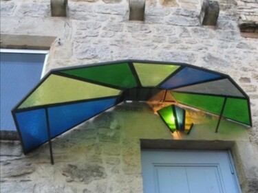 "MARQUISE & LUMINAIRE" başlıklı Heykel Sébastien Lefèvre Verrier tarafından, Orijinal sanat, Metaller Metal üzerine monte ed…