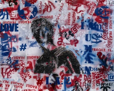 Skulptur mit dem Titel "LA BELLEZZA E LA FR…" von Silvana Di Vora, Original-Kunstwerk, Metalle