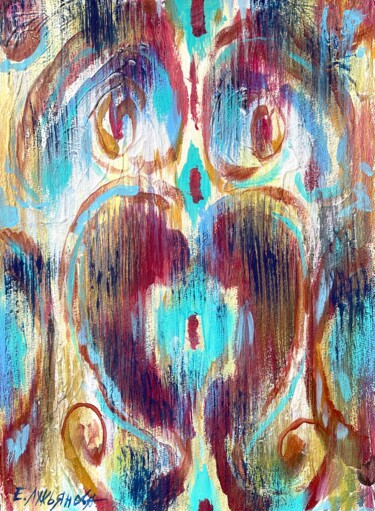 "Хан- парча Tissue e…" başlıklı Tablo Ekaterina Lukyanova (LukyanovaART) tarafından, Orijinal sanat, Akrilik