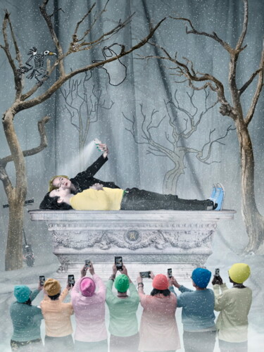 "Blanc-Neige et les…" başlıklı Fotoğraf Nico&Hervé tarafından, Orijinal sanat, Fotoşoplu fotoğrafçılık