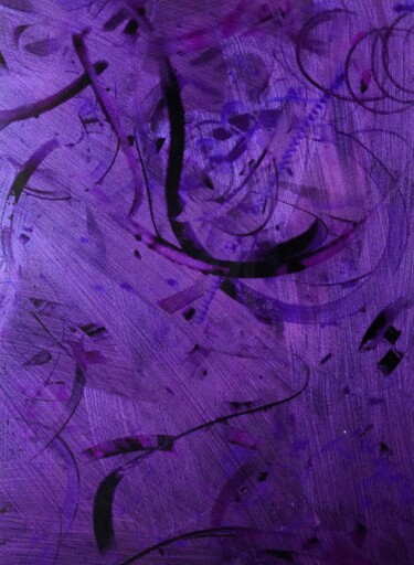 绘画 标题为“Honograph Tafelbild…” 由Volker W. Hamann, 原创艺术品, 颜料 安装在木板上