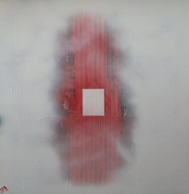 Pintura intitulada "nuage" por Jean-Philippe Harant, Obras de arte originais, Acrílico Montado em Armação em madeira