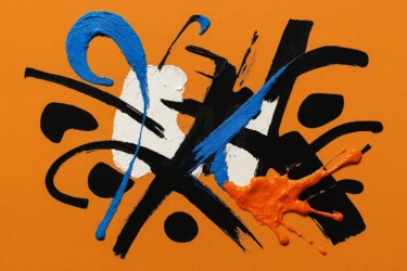 Digital Arts titled "MINIMAL-ABSTRACT 055" by Karavix, Original Artwork, AI generated image