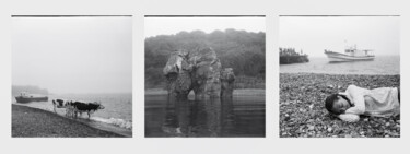 Photography titled "Ephemeral Shores" by Lelia Matic, Original Artwork, Analog photography