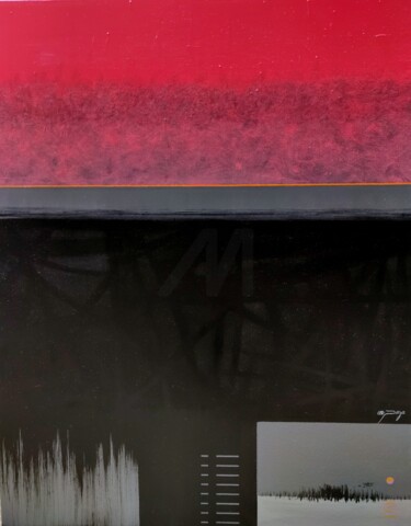 Peinture intitulée "HISTORIAS EN EL HOR…" par Alvaro Daza, Œuvre d'art originale, Acrylique