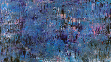 "Enchanted Azure Veil" başlıklı Tablo Nestor Toro tarafından, Orijinal sanat, Akrilik