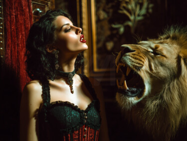 Grafika cyfrowa / sztuka generowana cyfrowo zatytułowany „Proximité” autorstwa Thomas Thomopoulos, Oryginalna praca, Obraz g…