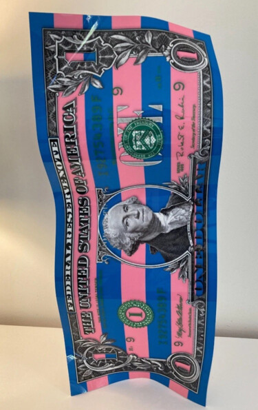 Rzeźba zatytułowany „One dollar Candy Pi…” autorstwa Karl Lagasse, Oryginalna praca, Aluminium