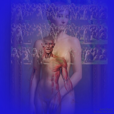 Digital Arts με τίτλο "& toen presenteerde…" από Koen Vlerick, Αυθεντικά έργα τέχνης, 2D ψηφιακή εργασία