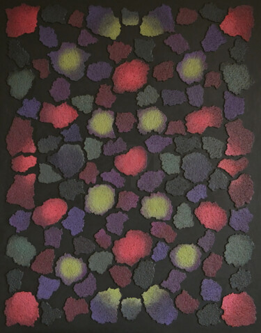 Peinture intitulée "Pattern of life" par Galina Bayda, Œuvre d'art originale, Acrylique Monté sur Châssis en bois