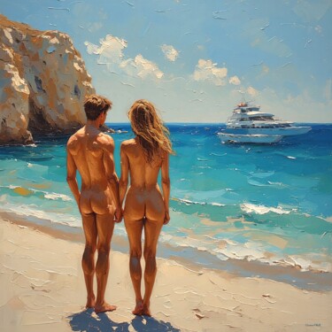 Digital Arts titled "Aigües Blanques - B…" by Cosmicphil1, Original Artwork, Digital Painting