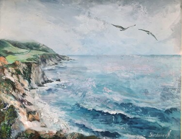 绘画 标题为“Memories” 由Natalia Slushaieva, 原创艺术品, 丙烯 安装在木板上