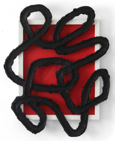 Peinture intitulée "CBMNFR-25" par Martin Singer, Œuvre d'art originale, Acrylique