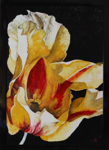 Pintura titulada "New Challenge" por Andzela Smalka, Obra de arte original, Oleo Montado en Bastidor de camilla de madera