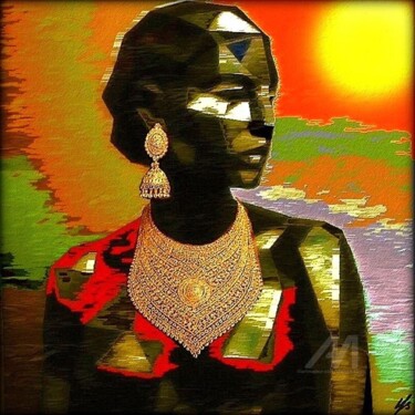 Digital Arts titled "VARIATION "986" by Christa Kloß, Original Artwork, 2D Digital Work