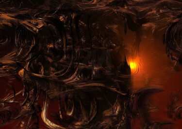 Digital Arts titled "Arachnia" by Russell Newell, Original Artwork, 3D Modeling