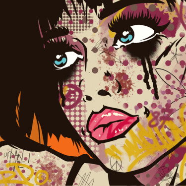 印花与版画 标题为“SubWays (metal edit…” 由Mach-One, 原创艺术品, 数字打印 安装在铝上